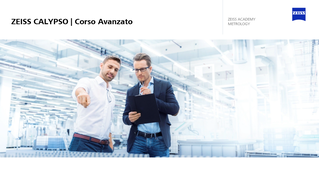 Anteprima immagine di Corso Avanzato ZEISS CALYPSO