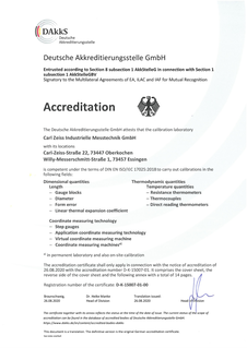 Anteprima immagine di DAkkS Accreditation Deed