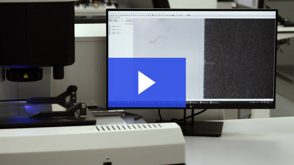 Analisi degli elettrodi tagliati con ZEISS O-INSPECT 