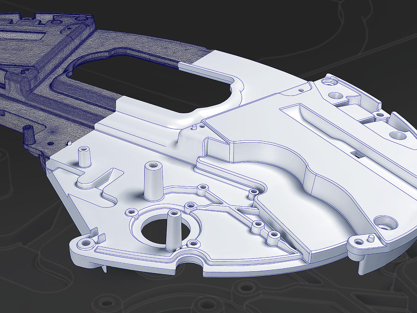 Crea modelli CAD di prototipi