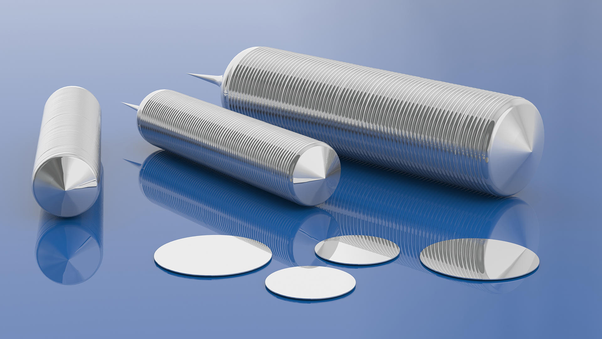 Attrezzaggio per la produzione di wafer e profili