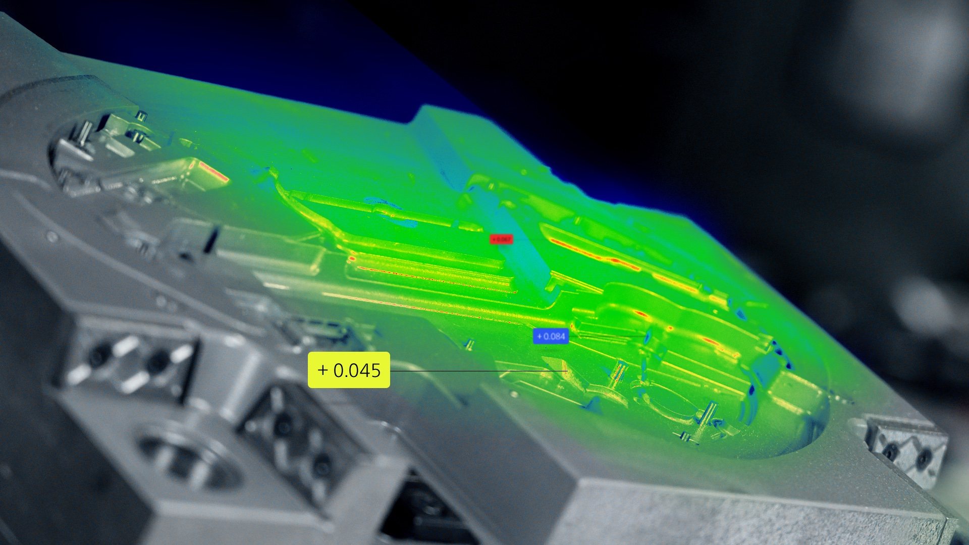 ZEISS REVERSE ENGINEERING Correzione dello strumento Stampaggio ad iniezione