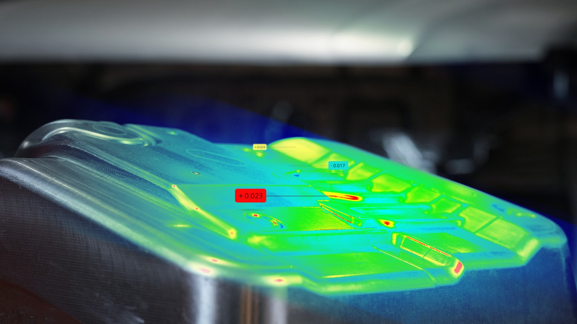 ZEISS REVERSE ENGINEERING Correzione dello strumento Stampaggio lamiera