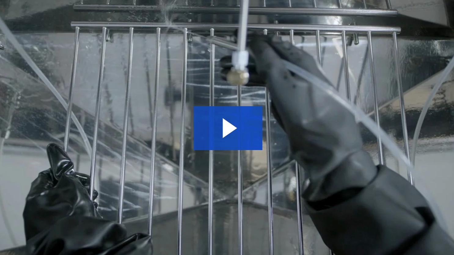 Flusso di lavoro della pulizia tecnica ZEISS con estrazione e filtrazione