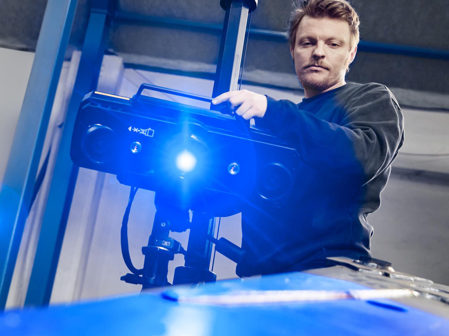 Tecnologia di scansione 3D industriale