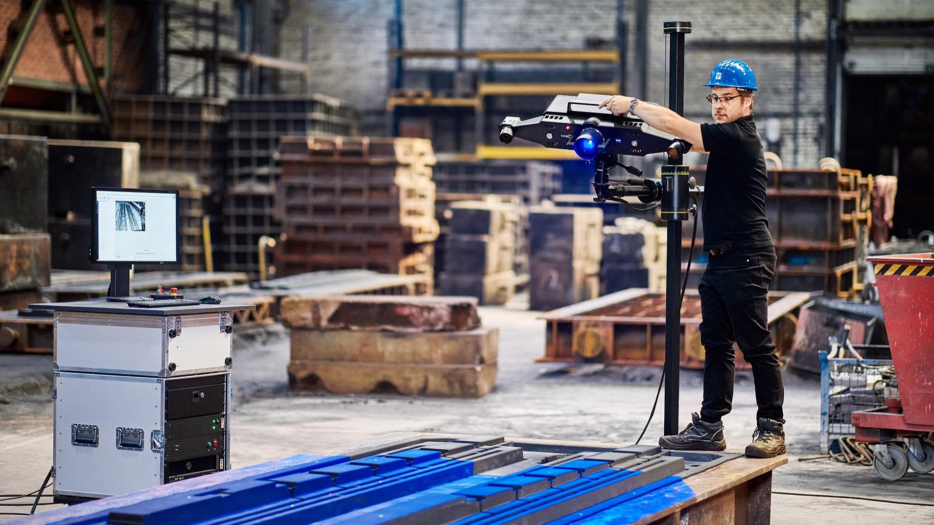 ZEISS ATOS per la costruzione di attrezzature e l’ingegneria meccanica