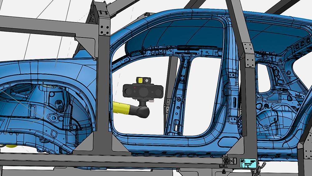 Cella di misura virtuale in ZEISS INSPECT Pro