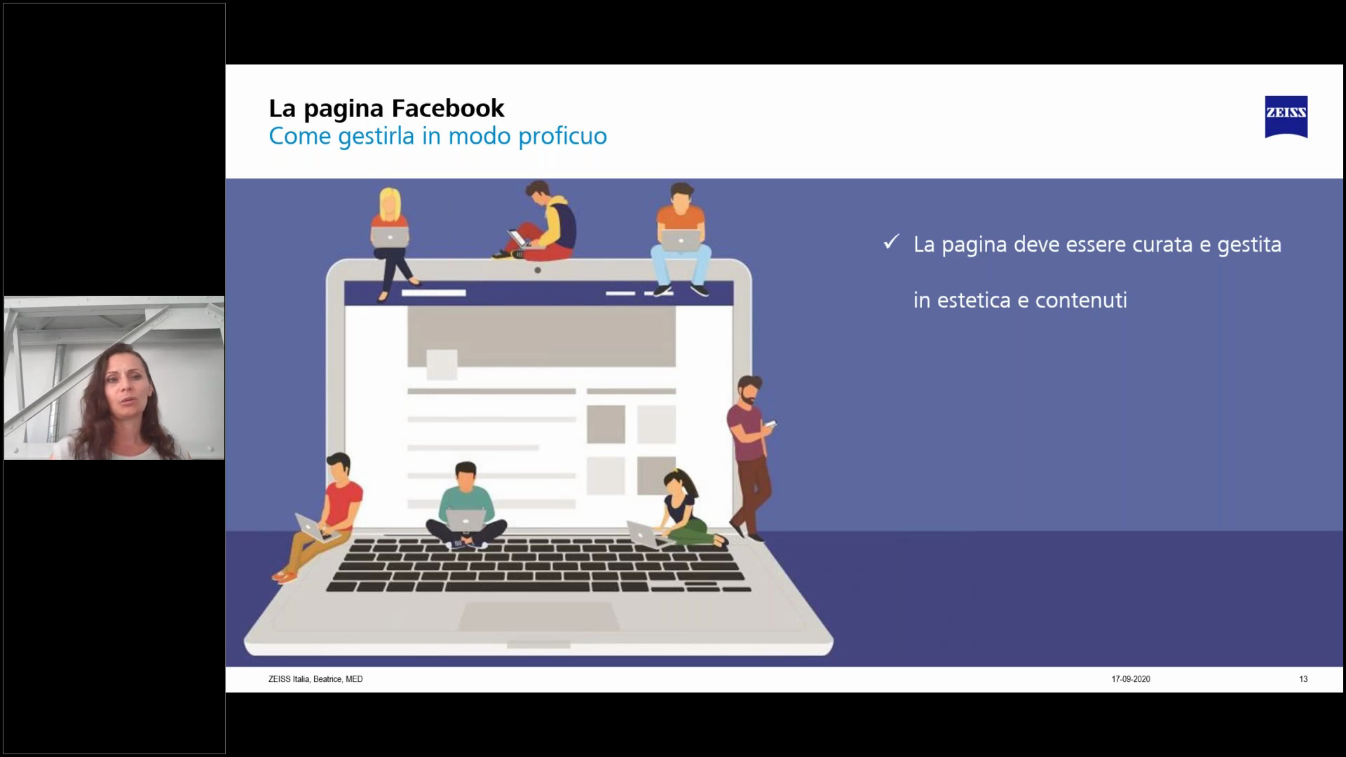 La mia pagina Facebook professionale 