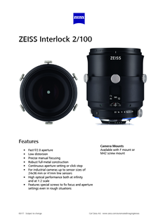 Anteprima immagine di ZEISS Interlock 2/100