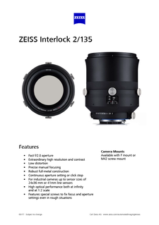 Anteprima immagine di ZEISS Interlock 2/135