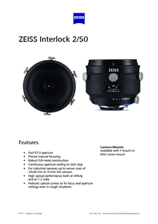 Anteprima immagine di ZEISS Interlock 2/50