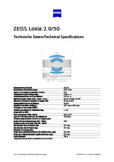 Anteprima immagine di Datasheet
