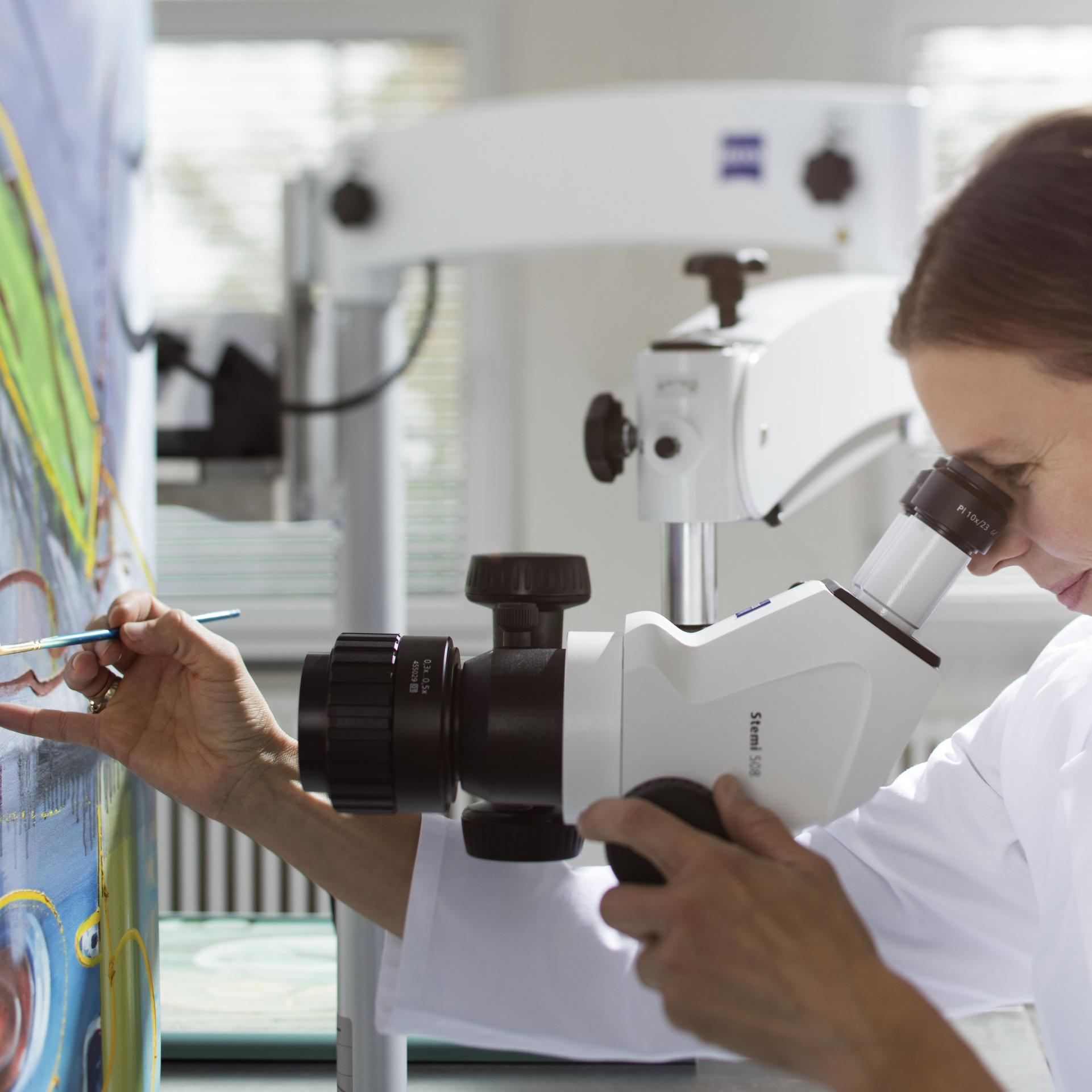 Scuola di Microscopia per il laboratorio di Beni Culturali