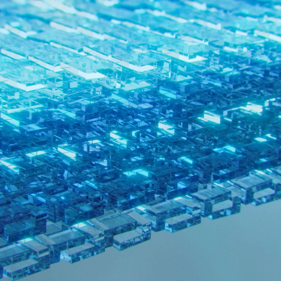 CGI di strati di trattamento ultrasottili non compressi, come nei trattamenti antiriflesso convenzionali.