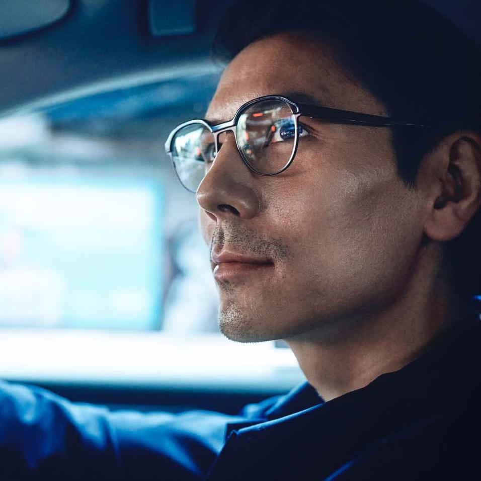 Fong Occhiali Da Guida Diurni / Notturni Occhiali Da Sole Avvolgenti Per Uomo Donna Avvolgenti Polarizzati Antiriflesso - Foto 2