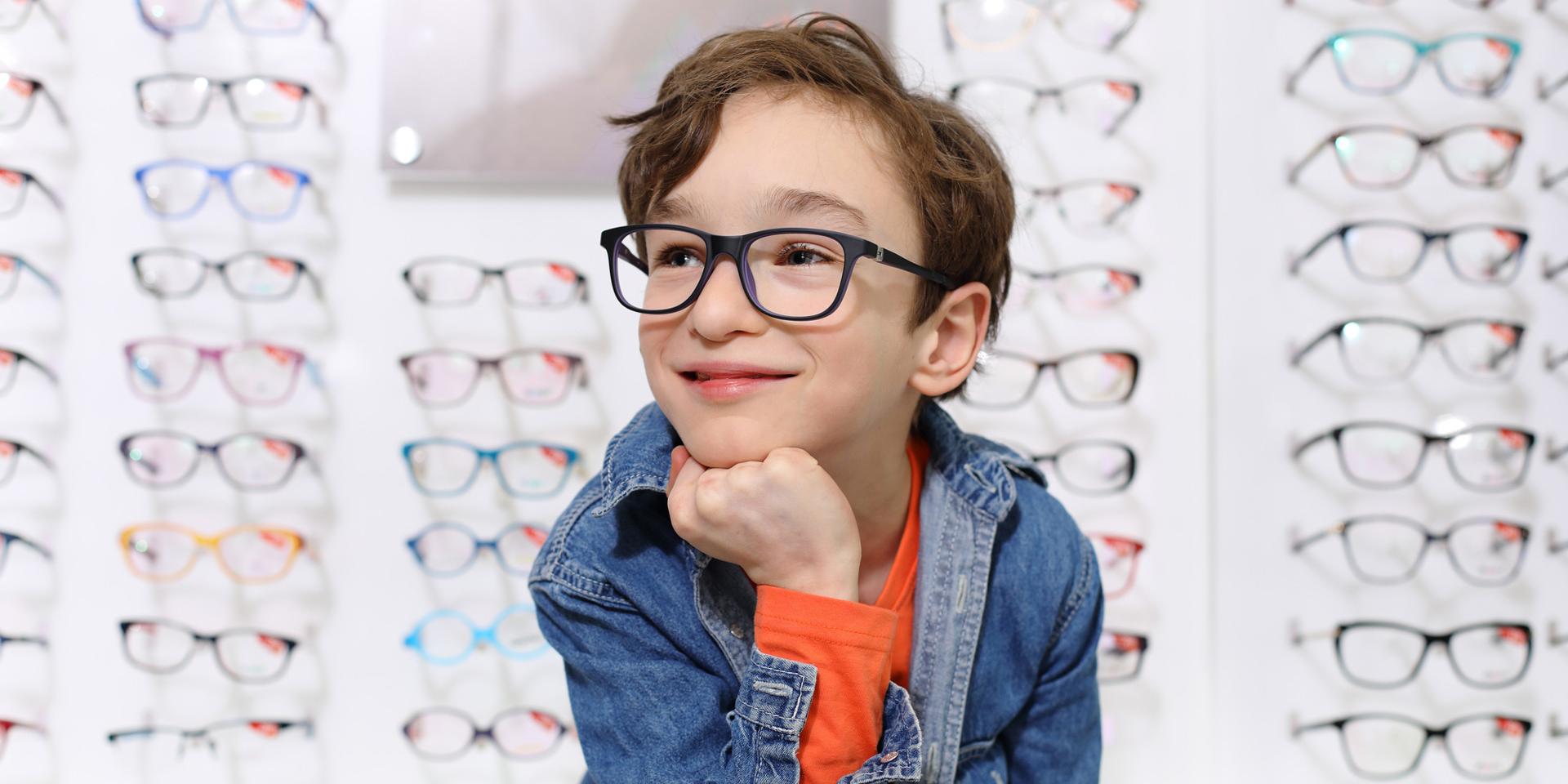 Le montature degli occhiali giuste per i bambini