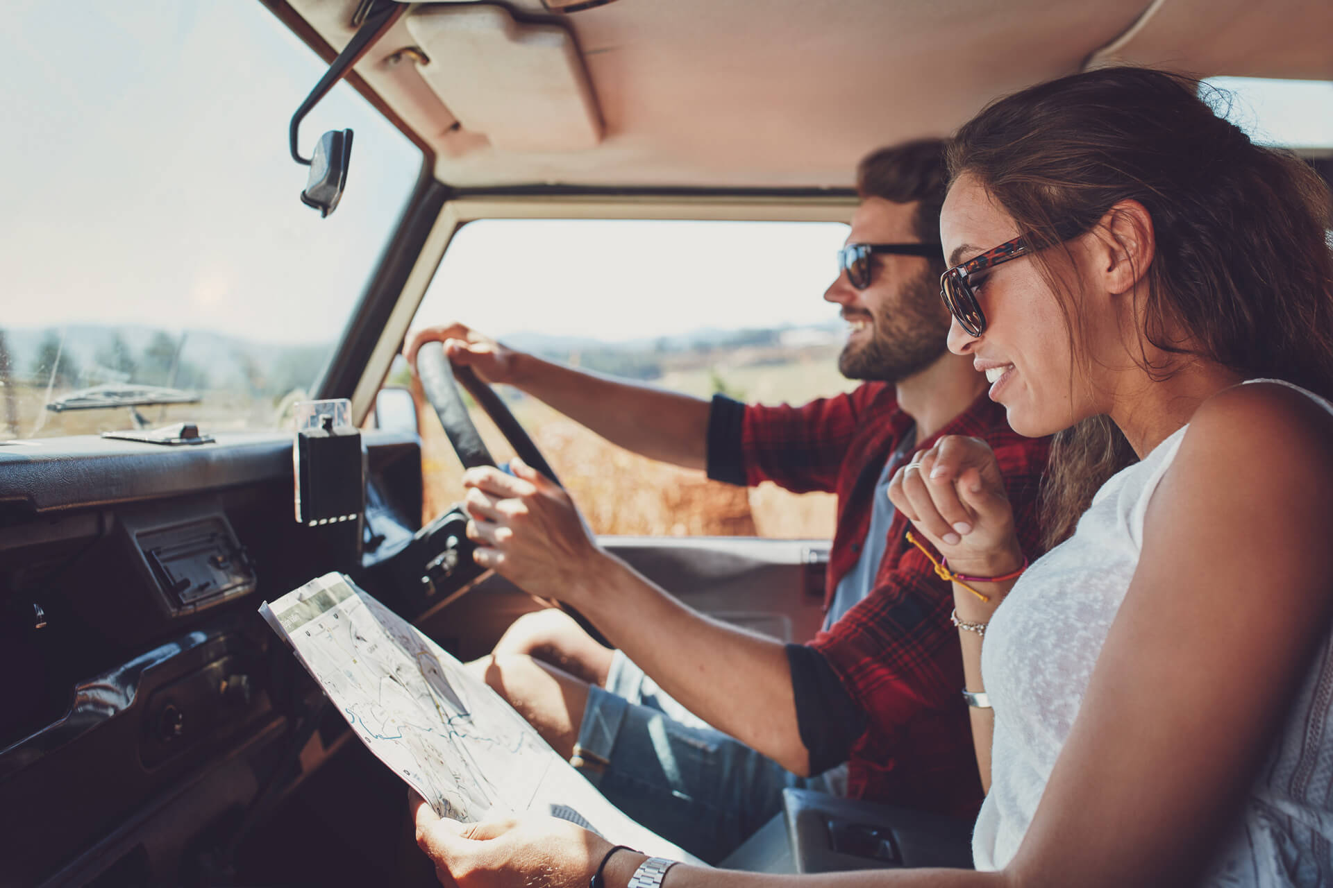 Radiazione UV in auto o all&apos;aperto - come proteggere gli occhi