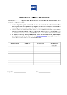 Anteprima immagine di Soggetti delegati